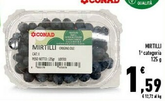 Conad Conad mirtilli offerta
