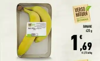 Conad Conad banane verso natura bio offerta