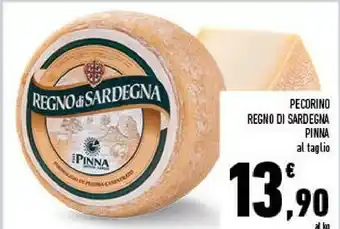 Conad Pinna pecorino regno di sardegna offerta