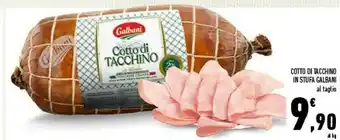 Conad Cotto di tacchino in stufa offerta