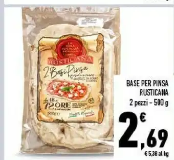 Conad Base per pinsa offerta