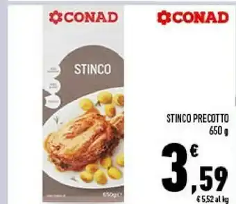 Conad Conad stinco precotto 650 g offerta