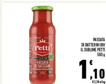 Conad Passata di datterini bio il sublime offerta