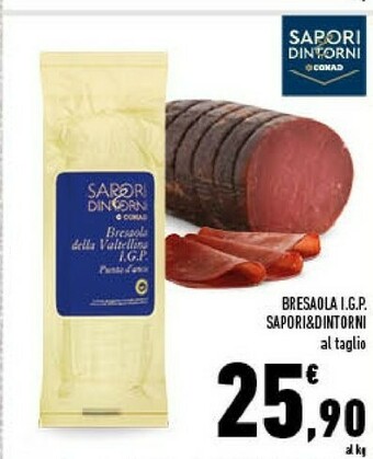 Conad Sapori & dintorni conad bresaola igp offerta