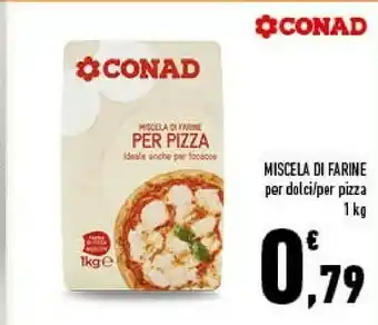 Conad Miscela di farine per dolci offerta