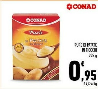 Conad Purè di patate in fiocchi offerta