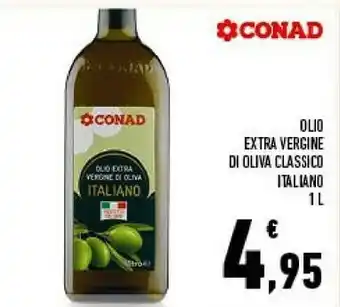 Conad Olio extra vergine di oliva classico italiano offerta