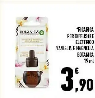 Conad Botanica ricarica per diffusore elettrico vaniglia e magnolia offerta