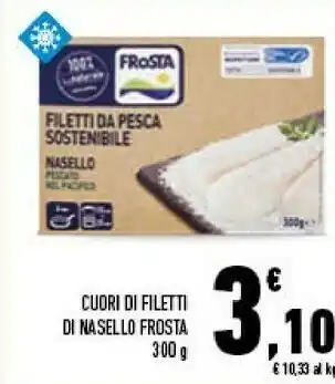 Conad Cuori di filetti di nasello offerta