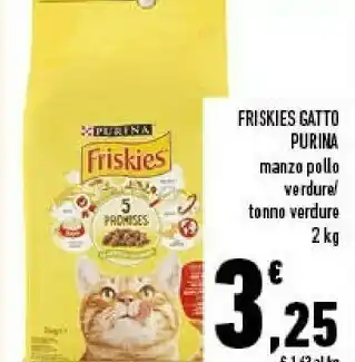 Conad Friskies gatto offerta