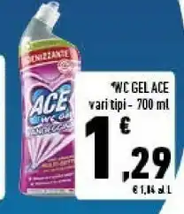 Conad Wc gel 700 ml offerta