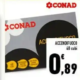 Conad Conad accendifuoco offerta