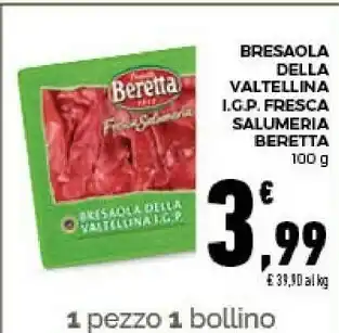 Conad Bresaola della valtellina igp 100 g(ml) offerta