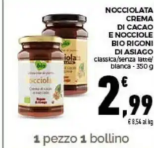Conad Nocciolata 350 g(ml) offerta