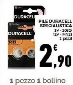 Conad Pile specialistica offerta