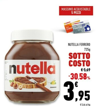 Conad Superstore Nutella offerta