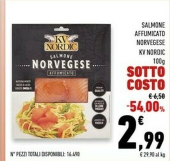 Conad Superstore Salmone norvegese affumicato offerta