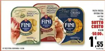 Conad Superstore Fini - tortelloni funghi porcini offerta