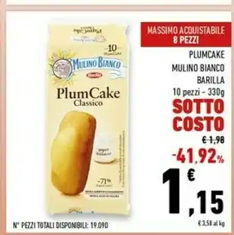 Conad Superstore Plumcake mulino bianco offerta