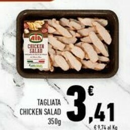 Conad Superstore Aia - chicken salad tagliata di petti di pollo 350 g(ml) offerta
