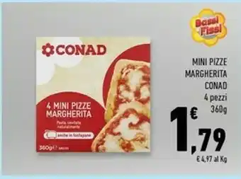 Conad Superstore Mini pizze margherita offerta