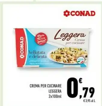 Conad Superstore Conad crema per cucinare leggera offerta