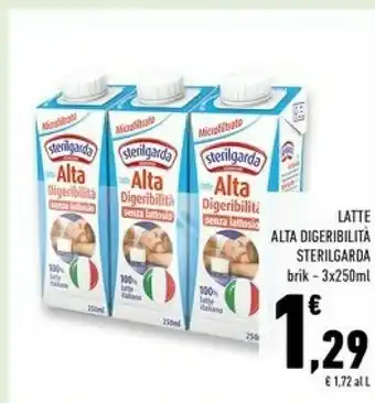 Conad Superstore Latte alta digeribilità parzialmente scremato 750 g(ml) offerta