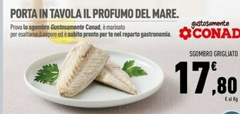 Conad Superstore Conad sgombro grigliato offerta