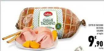 Conad Superstore Cotto di tacchino in stufa offerta