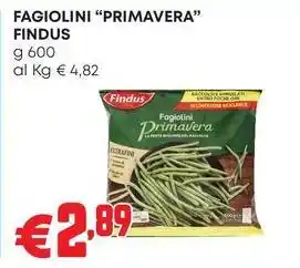 Pam FAGIOLINI "PRIMAVERA" FINDUS offerta