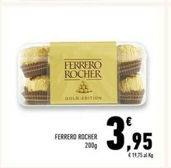 Conad Superstore Rocher 1pezzo(i) 200g cioccolato al latte offerta