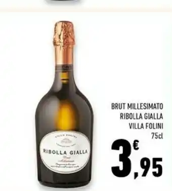 Villa folini brut millesimato ribolla gialla 75 cl