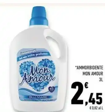 Conad Superstore Mon amour ammorbidente blu mare offerta