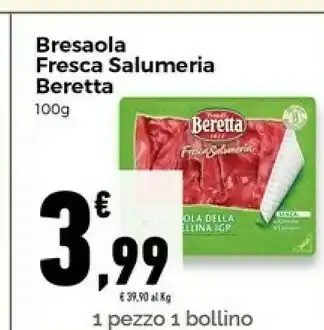 Conad Superstore Bresaola fresca salumeria offerta