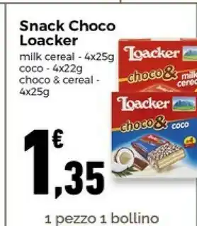 Conad Superstore Choco & milk cereal 25 g(ml) offerta