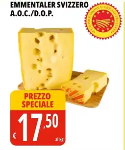Tigros EMMENTALER SVIZZERO A.O.C./D.O.P. offerta