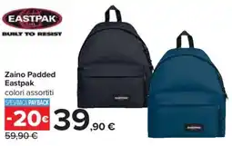 Zaino Padded Eastpak colori assortiti