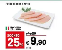 Iper La Grande Petto di pollo a fette offerta