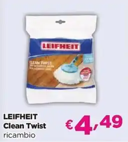 La Saponeria LEIFHEIT Clean Twist ricambio offerta