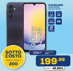 Euronics SAMSUNG SMARTPHONE GALAXY A25 5G offerta