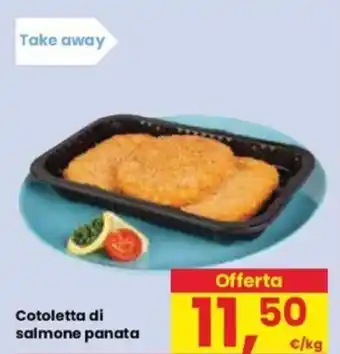 Despar Cotoletta di salmone panata offerta