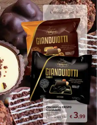 Crispo Gianduiotti Cioccolatini 500g
