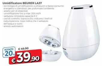 Beurer LA37 Umidificatore