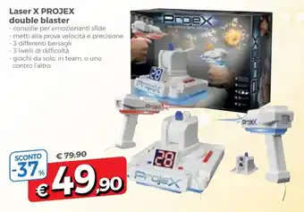 Laser X Projex double blaster