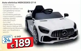 Mercedes GT-R Auto elettrica