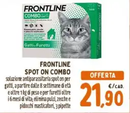 Pet Store Conad FRONTLINE SPOT ON COMBO offerta