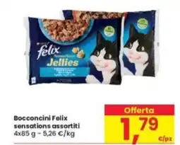 Eurospar Bocconcini Felix sensations assortiti 4x85 g offerta