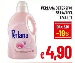 A&O PERLANA DETERSIVO 28 LAVAGGI 1.400 ml offerta