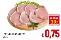 A&O LONZA DI SUINO A FETTE offerta