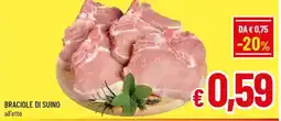 A&O BRACIOLE DI SUINO offerta